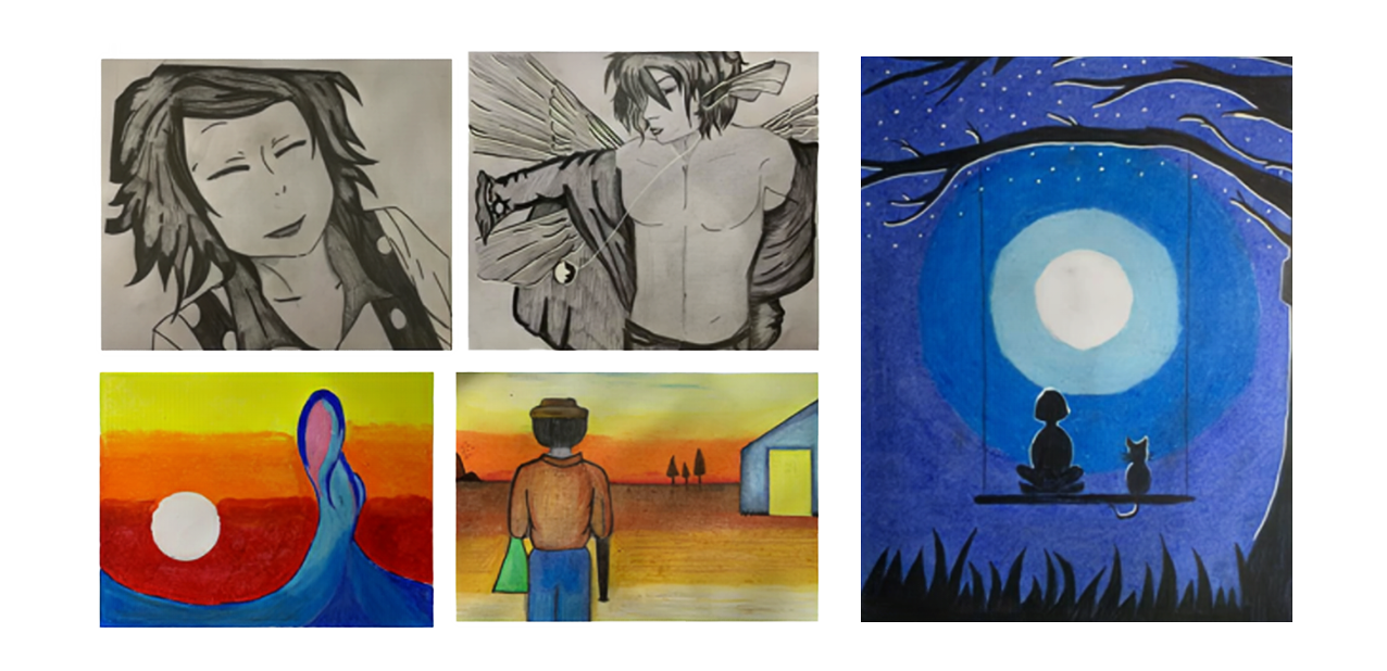 Drawings of Renald Dechino
